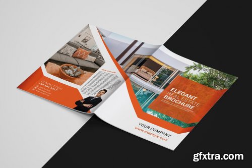 CreativeMarket - Real Estate Brochure Template 4894417