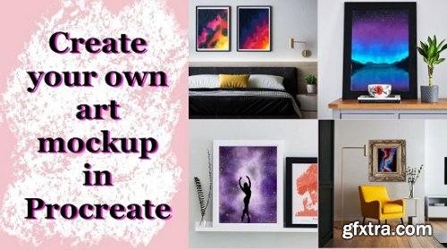  Create Your Own Art Mock Ups In Procreate!