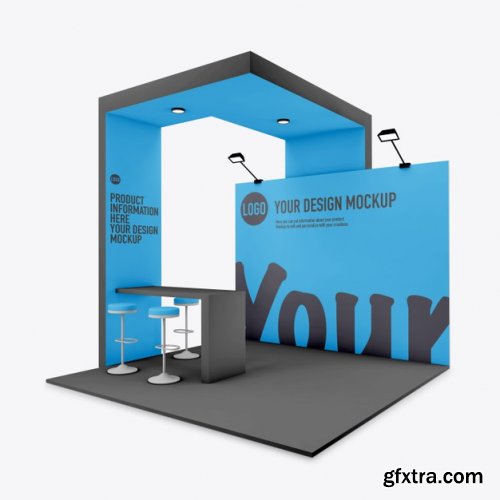 Event stand mockup