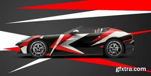 Sport car Mockup