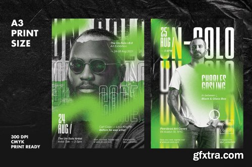 CreativeMarket - Artist Event Poster Templates 4957410