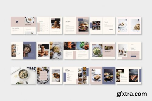 CreativeMarket - SALTY Editorial Cookbook 5240047