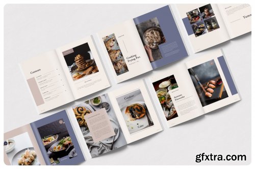 CreativeMarket - SALTY Editorial Cookbook 5240047