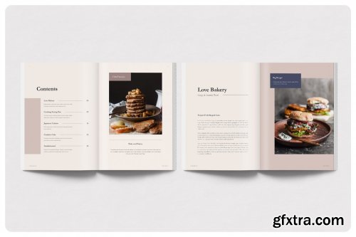 CreativeMarket - SALTY Editorial Cookbook 5240047