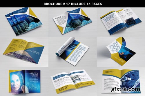 CreativeMarket - Business Bifold Bundle 20 Template 5207635