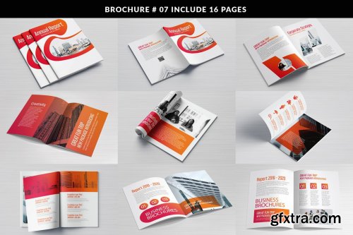 CreativeMarket - Business Bifold Bundle 20 Template 5207635