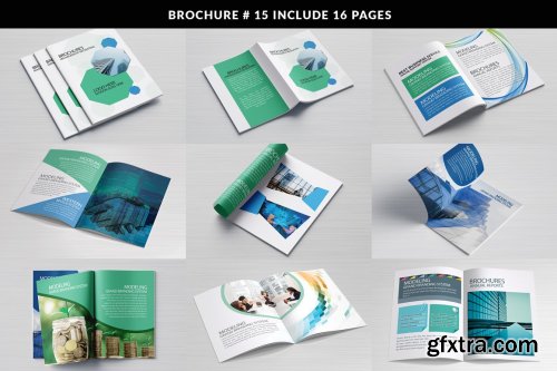 CreativeMarket - Business Bifold Bundle 20 Template 5207635