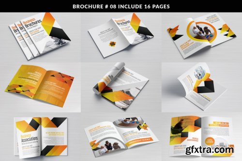 CreativeMarket - Business Bifold Bundle 20 Template 5207635