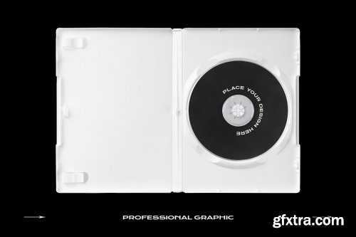 CreativeMarket - DVD Case Mockup Template Bundle Disc 5320311