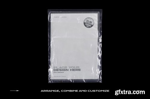 CreativeMarket - DVD Case Mockup Template Bundle Disc 5320311