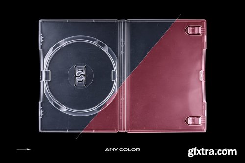 CreativeMarket - DVD Case Mockup Template Bundle Disc 5320311