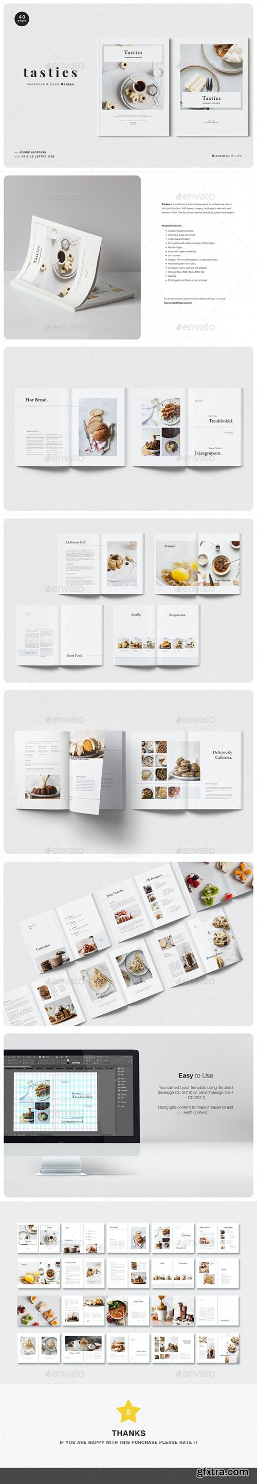 GraphicRiver - Tasties Cookbook & Food Recipe 27930675