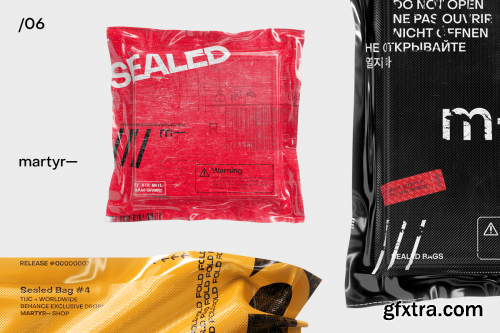 Sealed Bags — Mockup Pack