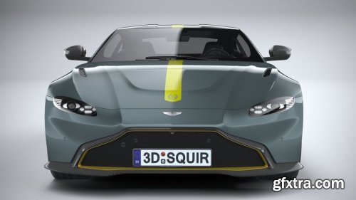 Aston Martin Vantage AMR 2020 3D Model