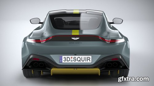 Aston Martin Vantage AMR 2020 3D Model