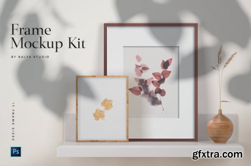 CreativeMarket - Frame Mockup Kit 5124901