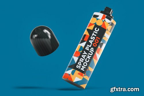 Spray Plastic Mockup 001