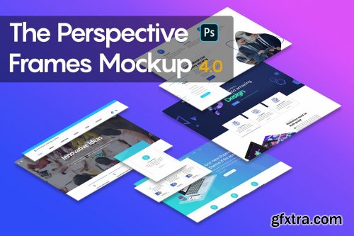 CreativeMarket - Perspective Frames Mockup 4.0 5361089