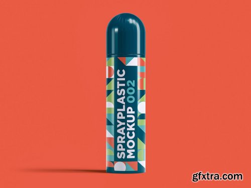 Spray Plastic Mockup 002