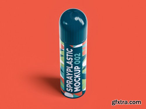 Spray Plastic Mockup 002