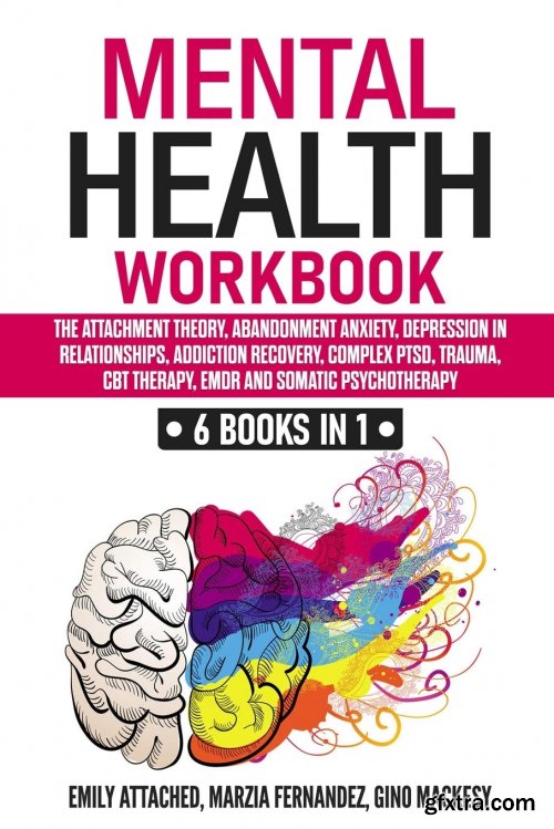 Mental Health Workbook: 6 Books in 1