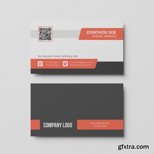 Business card template 2