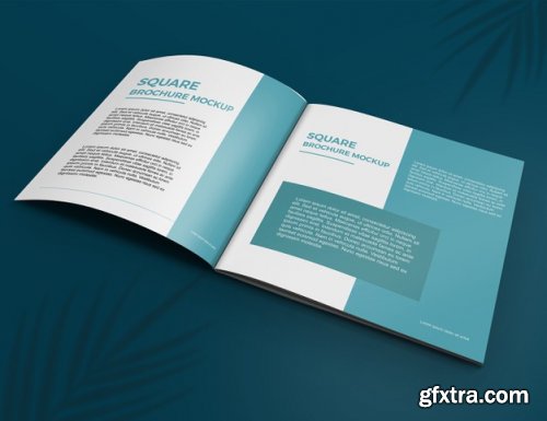 Elegant brochure mockup