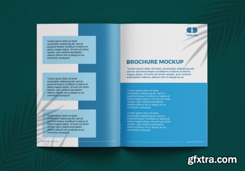 Elegant brochure mockup