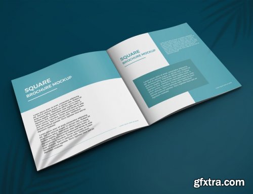 Elegant brochure mockup