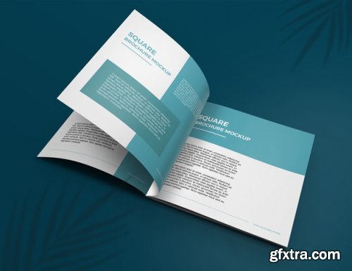 Elegant brochure mockup