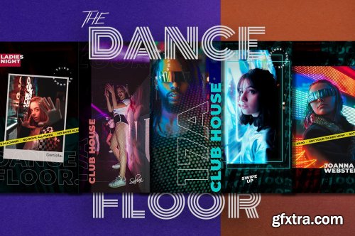 CreativeMarket - Dance Floor - Instagram Template 5111033