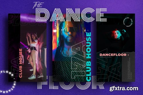 CreativeMarket - Dance Floor - Instagram Template 5111033