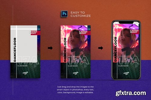 CreativeMarket - Dance Floor - Instagram Template 5111033