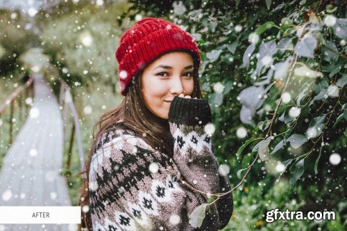 CreativeMarket - Snow Photo Overlays 4942645