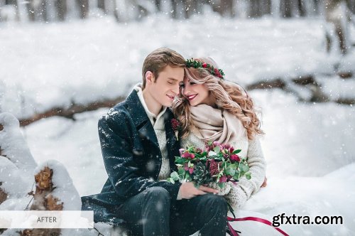 CreativeMarket - Snow Photo Overlays 4942645