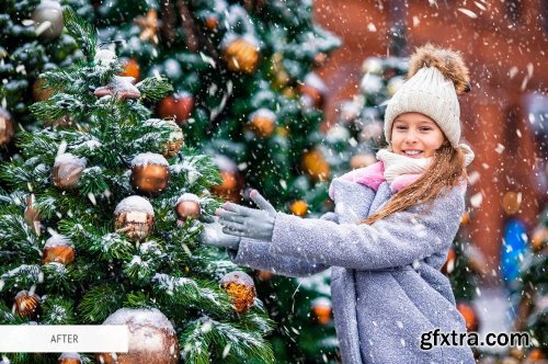 CreativeMarket - Snow Photo Overlays 4942645