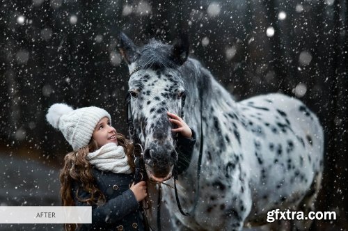 CreativeMarket - Snow Photo Overlays 4942645