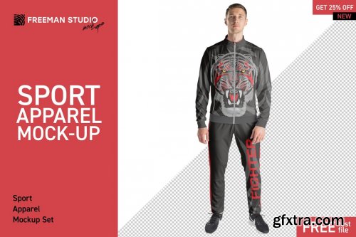 CreativeMarket - Sport Apparel Mock-Up Set 4503728