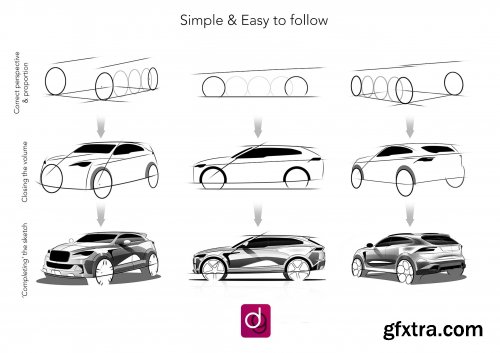  Class 2: Sketch like a Pro Car Designer