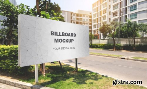 Mockup poster special promotion