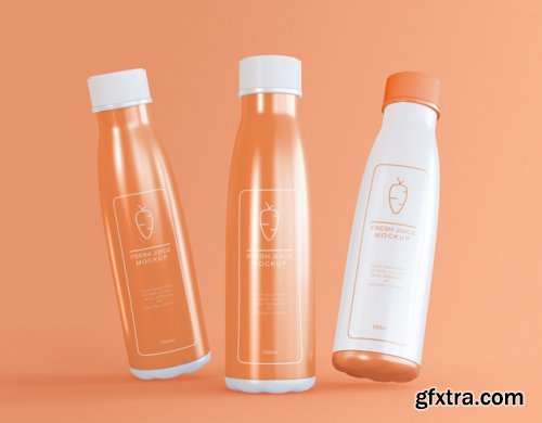 Bottles mockup