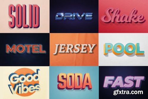 CreativeMarket - Retro Text-Effects -The Big Bundle 5049158