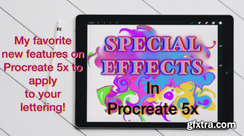  Procreate 5x new features for lettering