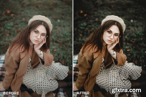 CreativeMarket - Dark and Moody Lightroom Presets 4842930