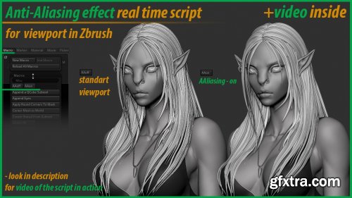 Artstation - Anti-Aliasing for Zbrush