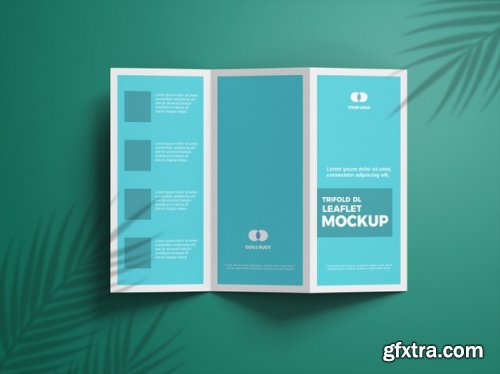 Trifold mockup brochure