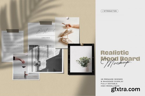 CreativeMarket - Bundle Moodboard Mockup V2 4939453