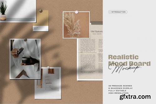 CreativeMarket - Bundle Moodboard Mockup V2 4939453