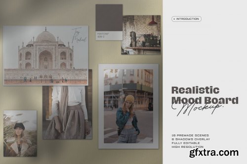 CreativeMarket - Bundle Moodboard Mockup V2 4939453