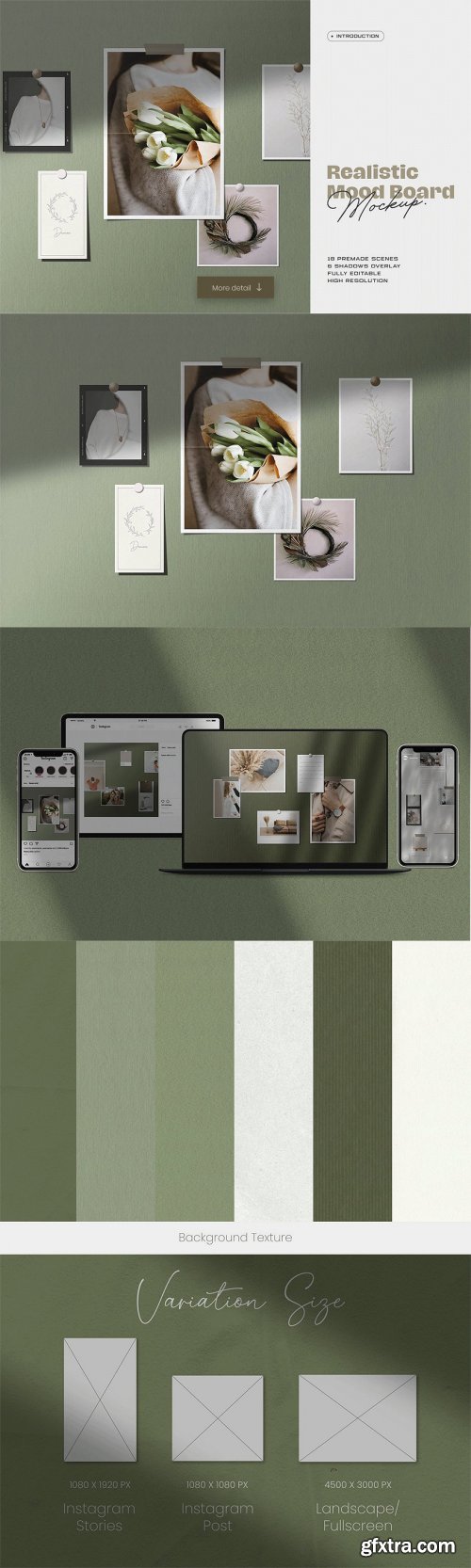 CreativeMarket - Bundle Moodboard Mockup V2 4939453